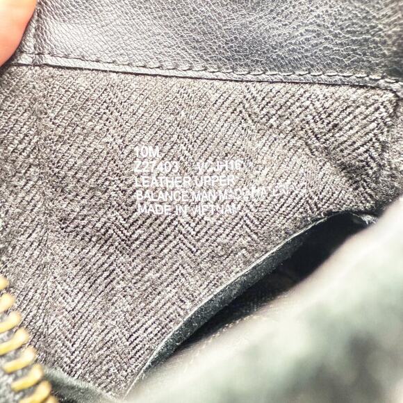 boc Black Suede Ankle Boots with Fringe Women's Size 10 EUC Side Zip - Picture 9 of 10